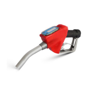 Nozzle Gun Merah Fuel Digital Meter Aluminum Pertamini Nozzle Gun Bensin Refuel Injection Oil