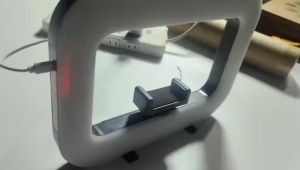 1500mAh 20W Rechargeable LED Ring Light for Phone Selfie Video Live Streaming 19CM Tripod for Smartphone Photography Studio