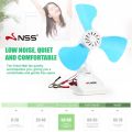 NSS Electric Fan Portable Clip Fan 3 blends Rechargeable Fan Desk Fan Big Size 12V 15W. 