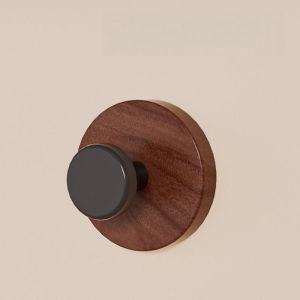 Buy 1 get 1 Wood Grain Suction Hook Strong Adhesive Wall Hook Bathroom Kitchen No Drill Holder hanging hook for shower bathroom kitchen vacuum suction cup hook