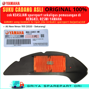 Saringan filter Udara Nmax 155 New Original Yamaha Genuine Parts Filter Udara Yamaha N-Max ori