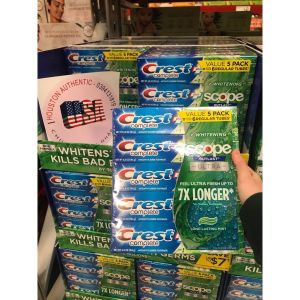 [ ĐỦ BILL STORE + AIR] Kem đánh răng Crest Scope Complete Plus _ Live mua hàng tại Mỹ Chưa Có Đánh Giá 3 Đã Bán