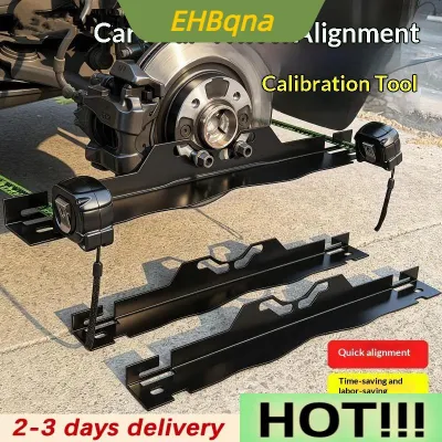 EHBqna Professional Wheel Alignment Tool Plate Stainless Steel Toe Positioner for Car SUV Auto Repair Workshops