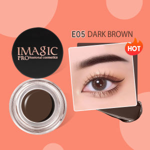 IMAGIC Cruelty-free Eyebrow Gel With Brush Eye Makeup Cream 6 Colors