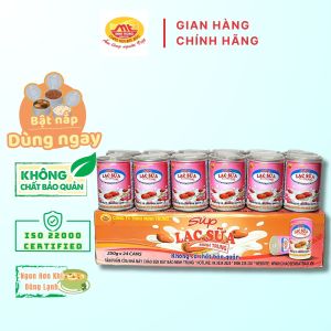 Súp lạc sữa Minh Trung 250g - Súp Lạc Sữa 24 (thùng 24 lon)