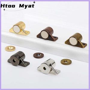 tantuoye ประตูตู้แม่เหล็กจับประตูเฟอร์นิเจอร์ปิดแน่นหนาแข็งแรงทนทานแม่เหล็กนีโอดีเมียมสลัก