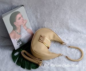 EL Karim Collection-Tas Selempang Wanita Bulan Clarisa | Tas selempang & bahu wanita | Moon bags | tas elegant | tas viral | cocok ootd