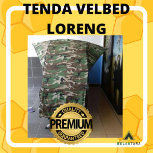 Tenda Velbed versi tendanya saja tanpa velbed tent camping 1 person