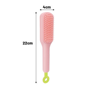 Dorisna Massage Comb Telescopic Hair Comb Easy Clean Hair Quickly Massage Scalp Massager Hair Barber Brush