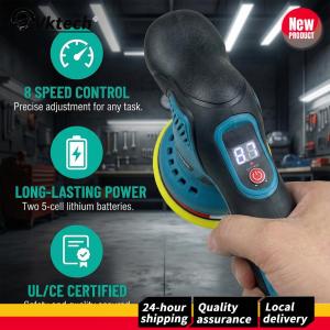Car Polishing Kit with 8 Variable Speed for Waxing and Scratch Removal