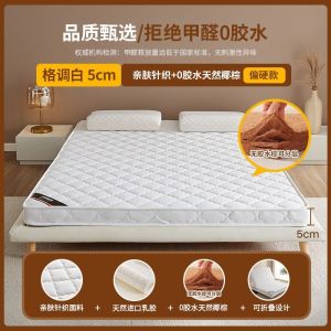 Mattress Foldable Super Single Mattress Environmental Protection GOOD  sg  Coconut Palm Hard Pad 1.8M Double Tatami Mat Household Childrens Latex Foldable Mattre Pack