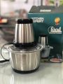 Máy xay thịt cối inox, máy xay mini công suất 2500w kèm 4 lưỡi dao không rỉ dung tích 2L xay thịt cực tiện. 