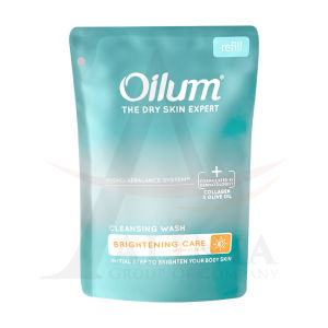 Oilum Brightening Cleansing Wash Sabun Refill Sehari-hari untuk Mencerahkan Kulit (Pouch 175ml)