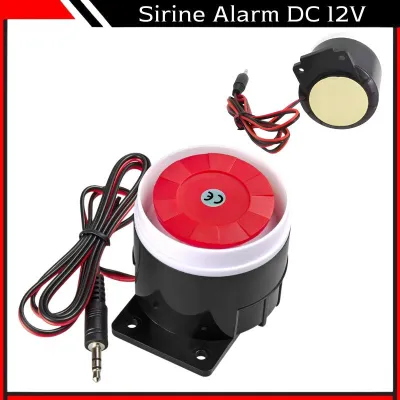 Sirene Alarm Active Buzzer 12V DC High Decibel 120dB Sirine Motor Mobil Security Safety Alarm