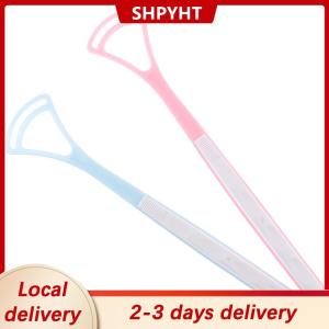 [COD] SHPYHT Local delivery Ship within 24 hours 2PCS Tongue Cleaner Scraper Tongue Scraper For Kids Gentle Bacteria Clean Set