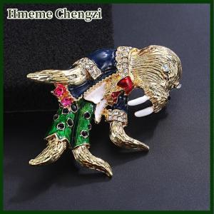 Hmeme Fashion Creative Animal Walrus Brooches For Women Clothing Coat Jewelry Accessries Gifts
