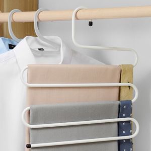 Móc Nhựa Treo Quần Áo Đa Năng Tiết Kiệm Không Gian Tăng Diện Tích Tủ