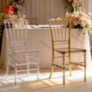 Ghế Tiệc Cưới Lưng Nan Cổ Điển Phong Cách Châu Âu Sang Trọng