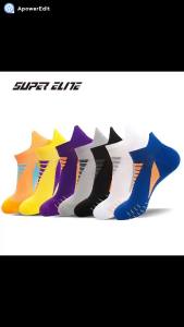 Mans sports socks   Spring and Summer New Running Socks   Professional Sports Socks Quick-Dry   Outdoor Basketball Socks Short Tube Low Cut