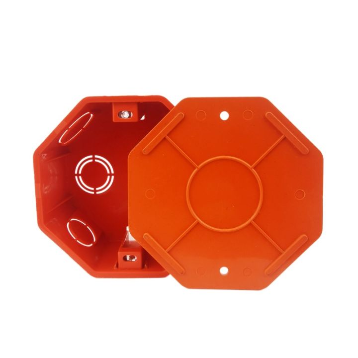 【100PCS】Heavy duty pvc orange Junction box, Utility box, Junction box ...