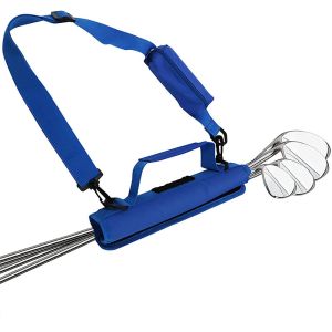 Golf Club Carrier Bag Portable Mini Suitable swith Ball Pouch 2-Layer Golf Ball Value Pack Multiple Colors Lightweight Training Case