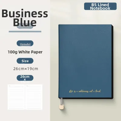 FCWENCHUANGYI | Custom Logo Business Office Notebook Large