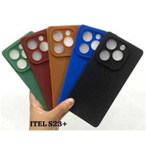 Soft Case Silikon Silica Gel Pro Camera Candy Macaron 3D Kamera Kompatibel Untuk Itel S23 Itel S23 Plus Itel A60s Itel P40 P55 NFC 4G Itel P55 5G