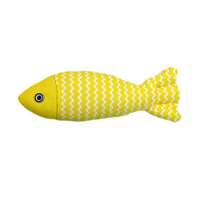 Catnip Fish Toy Interactive Cat Toy Self Entertainment Durable Plush Catnip Fish Self Play Toy Crinkle Sound Pet Cat Toys