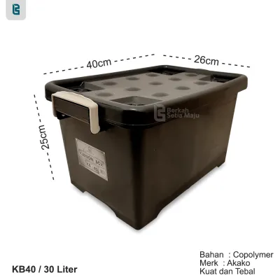 BOX Container Plastik Murah CB SB 30 Liter Kotak Penyimpanan Plastik Serbaguna Termurah
