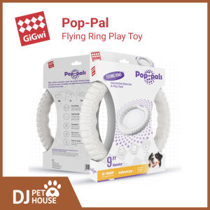 GiGwi Pop Pals - Flying Ring Play Dog Toy