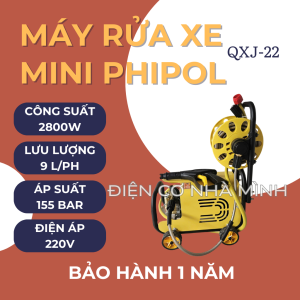 Máy rửa xe dân dụng PHIPOL 2800W ĐIỆN ÁP 220V - QXJ22