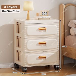 TUSSAH 35CM Drawer Cabinet for Clothes Cabinet Drawer Organizer with Wheels Chest Drawer Cabinet