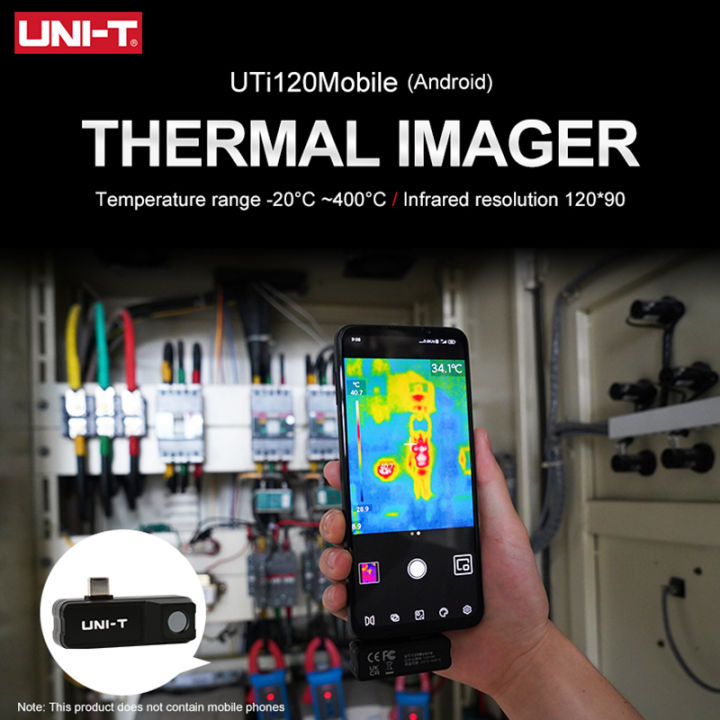 UNI-T UTI120 Mobile Thermal Camera for Android Phone IP65