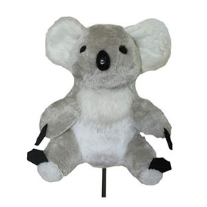 2022 Scott Edward Golf Club Covers for Driver or Fairway WoodAnimal Head CoverCute Novelty Pattern with Smoking DogKoalaPandaParrot and Pink Pig to Decorate Golf Bags