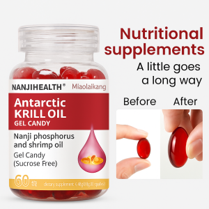 Antarctic Krill Oil Supplement Antarctic Krill Oil Capsules  Supports Heart Health Joint Health  南极磷虾油 心脏健康