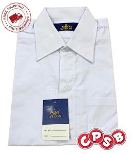 Kemeja Putih Sekolah Rendah Wixon Cotton School Uniform