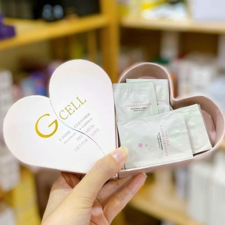 Viên đặt giúp se khít vùng kín Y Zone Cleanser Gcell Hàn Quốc mẫu mới