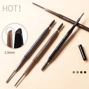 Gecomo Hot Ultra Fine Triangles Eyebrow Pencil Precise Brow Definer Long Lasting Waterproof Eye Brow Makeup Tool