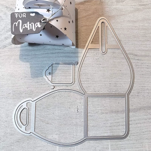 กล่องบรรจุภัณฑ์ที่ตัดลายกระดาษงานฝีมือแกะสลักแบบทำด้วยมือสีเงินแม่พิมพ์สำหรับการพัฒนาความสามารถในการเรียนการสอนห้องเรียนในโรงเรียน