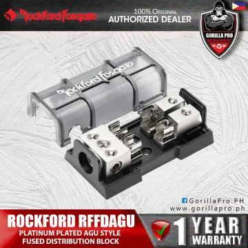 thumbnail image 2 of Rockford Fosgate Platinum AGU Fused Distribution Block - Car Audio Power Distribution 2 of 11