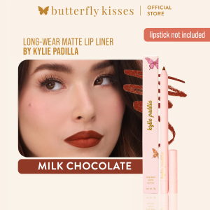 Butterfly Kisses by Kylie Padilla Milk Chocolate Long-Wear Matte Lip Liner (LIP LINER ONLY LIPSTICK NOT INCLUDED)