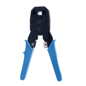 Ethernet Cable Crimping Tool For Cat5e Wire 3 in 1 Function Crimp Cut Stripper Phone Cable Connectors Steel Materials