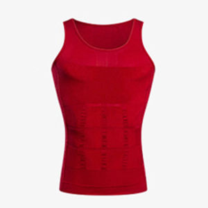 Mens Shaping Vest Tummy-control Sleeveless Shirt Sports Fitness Compression Clothing