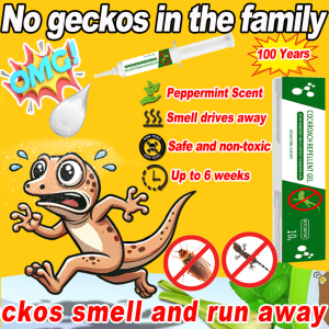 🦎Dual Function: Repel and Prevent🦎Lizard repellent Geckos smell and run No geckos in the family20 years  safe and non-toxic Gecko repellent 壁虎驱除剂 壁虎药