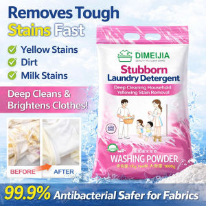 Powerful Stain Remover Laundry Powder Deep Cleaning Detergent Effective for Tough Stains