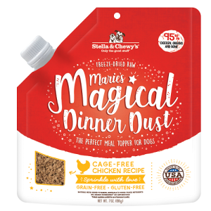 Stella & Chewys Magical Dinner Dust Topper for Dogs - Cage-Free Chicken (7oz)