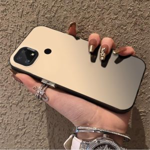 Case for Realme c11 2021 realme c11 2020 realme c20 phone casing hard case TPU Protector shockproof Cover new design aesthetic with holder and Lanyard for girl CYSTCBZJ01
