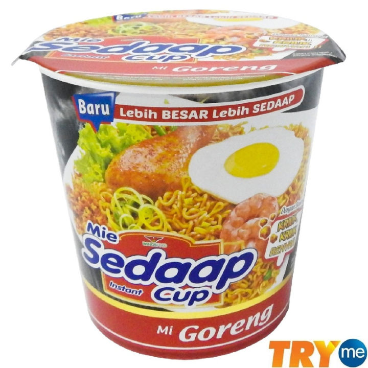 Mi Sedaap Instant Cup Goreng Asli G Lazada