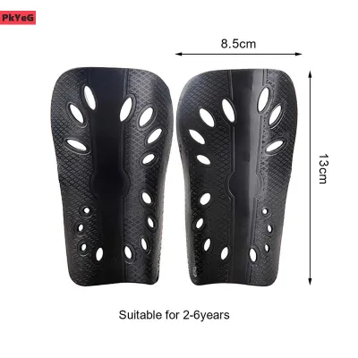 [LIXIAOJU] 1 Pair Football Shin Pads Plastic Soccer Guards Leg Protector For Kids Adult Protective Gear Breathable Shin Guard