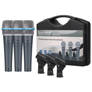 Wired Microphone Original for Stage Live Karaoke Microphone Set Dynamic Microphone